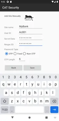 CAT Security android App screenshot 1